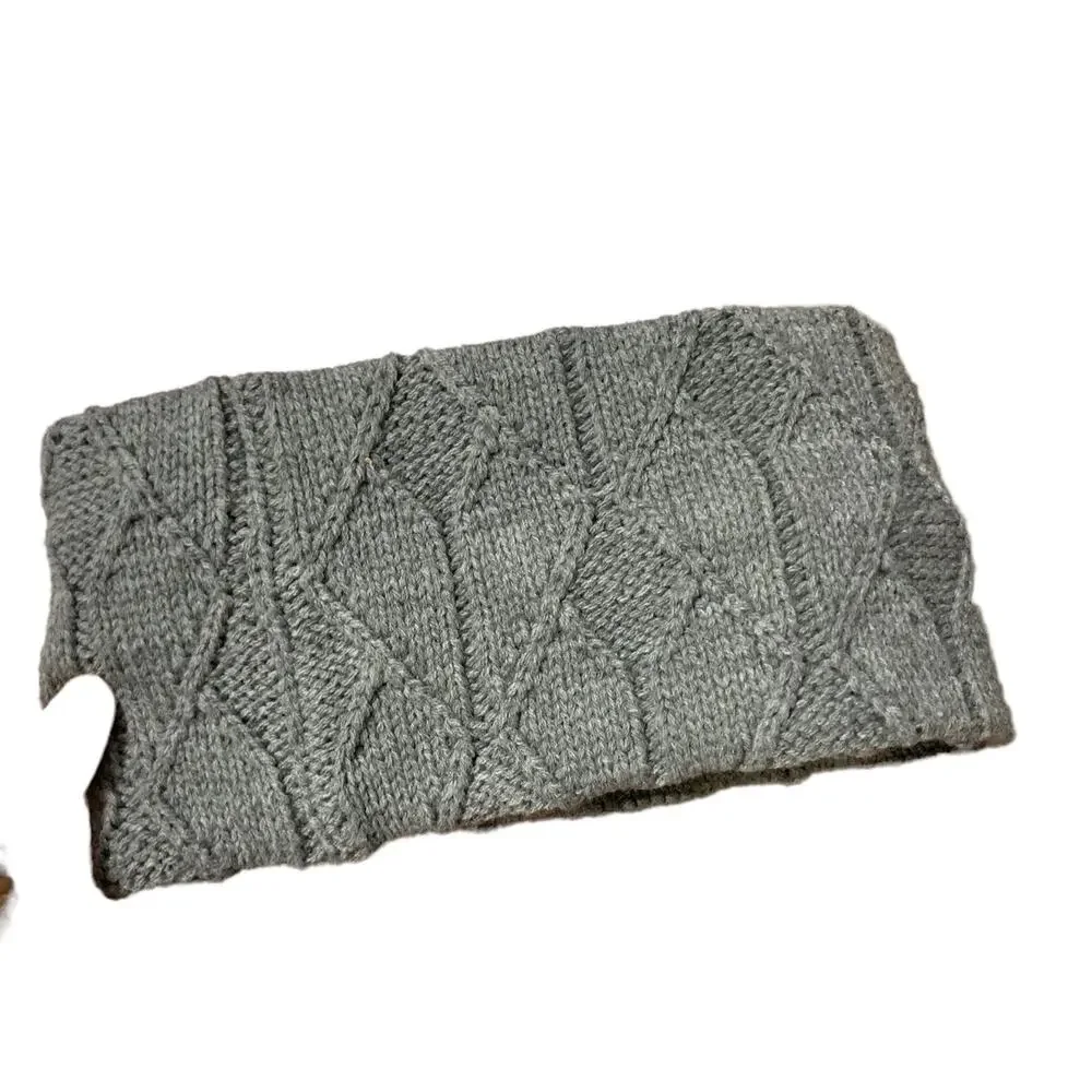 Coal women's‎ grey knitted crochet headwear headband one size